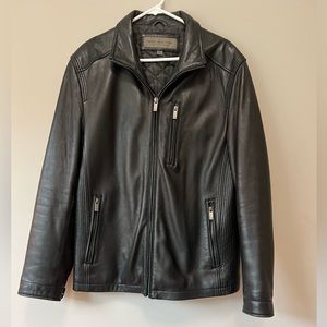 Mark, New York, Andrew Marc, men’s leather jacket. Medium